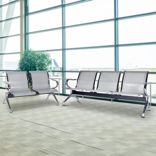 Miniatura 13 de Silla de sala de espera, banco de recepción del aeropuerto con brazos, sillas de recepción de invitados, silla de oficina, banco de vestíbulo, banco