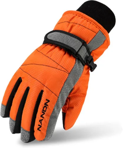 JEELAD Guantes de esquí para niños y niñas, guantes de nieve de invierno, resistentes al viento, guantes de ciclismo para niños y niñas, clima frío,