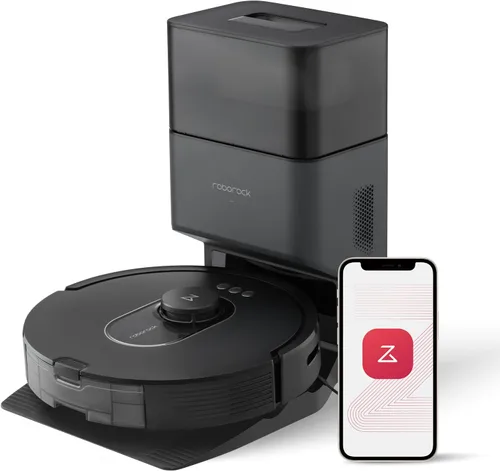 Miniatura 10 de roborock Robot aspirador y trapeador Q10 S5+, succión de 10,000 Pa, mejorado desde Q8 max+, 70 días de autovaciado, evita obstáculos, trapeador
