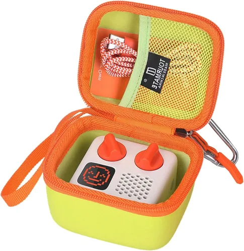 Tourmate Estuche rígido de almacenamiento para Yoto Estuche de transporte de viaje para niños, altavoces, reproduce tarjetas de audiolibro (solo