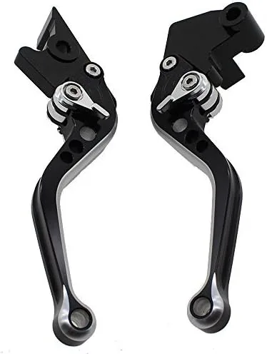 Miniatura 2 de FXCNC Palancas de embrague de freno de doble color para motocicleta compatibles con HAYABUSA GSXR1300 99-07, DL1000/V-STROM 02-2020, SV1000/S 03-07