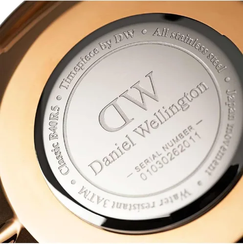Miniatura 7 de Daniel Wellington Reloj Clásico Tela Oro Rosa (Poliéster)