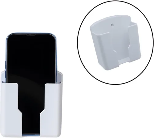Miniatura 4 de Soporte para control remoto, soporte de pared para teléfono, autoadhesivo, para aire acondicionado, TV, soporte de control remoto (grande)
