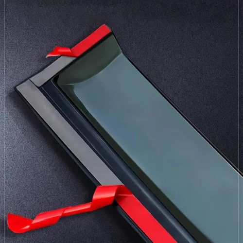 Miniatura 4 de Viseras adhesivas para ventana, protectores de lluvia compatibles con Honda Civic Hatchback 2022-2025, visera de ventilación lateral, deflector