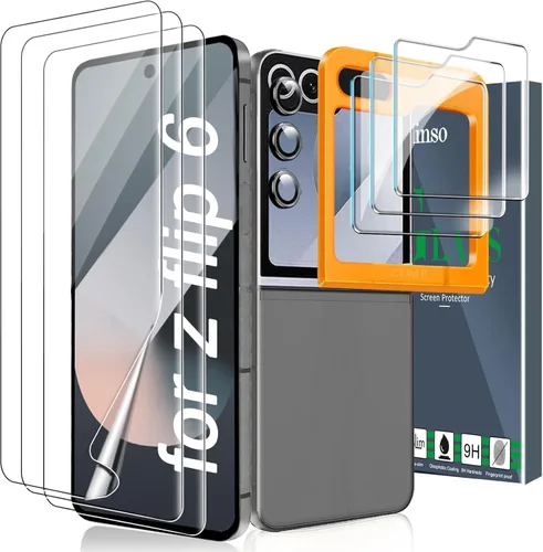 Miniatura 32 de Ferilinso Paquete de 6 Protectores de Lente de Cámara para Accesorios de iPhone 17 Pro, Compatible con Fundas de Teléfono, Cubierta de Vidrio