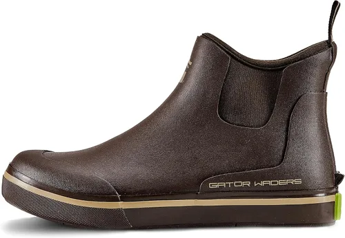 Miniatura 88 de Gator Waders Botas de campamento para hombre, zapatos impermeables hasta el tobillo para lluvia y barro, pesca, caza y ropa de campamento