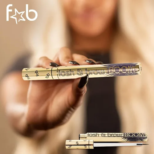 Miniatura 7 de Fab Lash and Brow Boom – El mejor suero de crecimiento de pestañas y cejas – Suero de pestañas para pestañas y cejas más gruesas, más largas