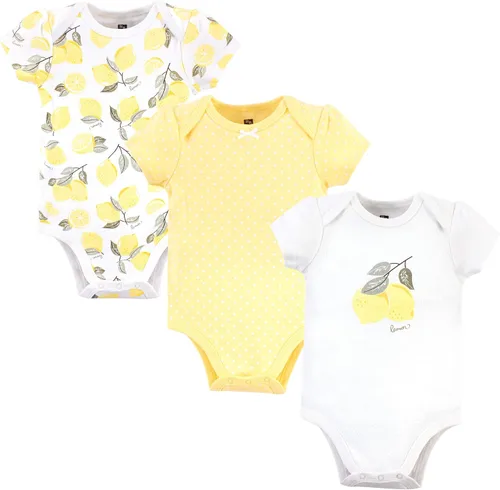 Miniatura 120 de Hudson Baby baby-girls Cotton Bodysuits 3-pack