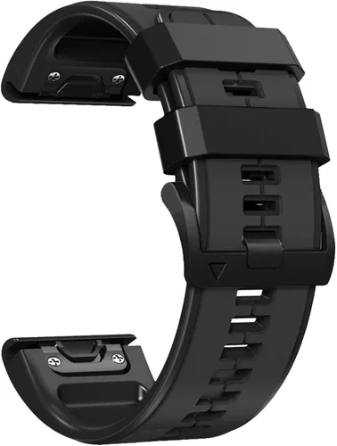 Miniatura 9 de Abanen Correa de reloj de silicona de ajuste rápido de 0.866 in para Garmin Insintct 3 de 1.772 in, Fenix 8 de 1.850 in, epix Pro de 1.850 in