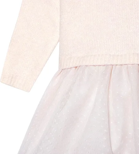 Miniatura 3 de Gerber Vestido tipo suéter para bebés y niñas pequeñas con falda de tul