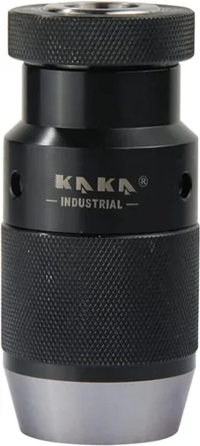 Miniatura 8 de KAKA INDUSTRIAL Portabrocas sin llave resistente, Jacobs Taper Stock (HPJ0213 (1/32"-1/2"-JT6))