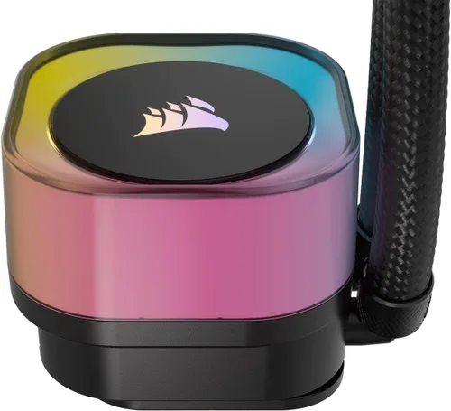 Miniatura 6 de CORSAIR iCUE Link H170i RGB Enfriador de líquido para CPU - 420mm AIO - Ventiladores QX140 RGB - Compatible con Intel® LGA 1700, AMD® AM5 - Incluye