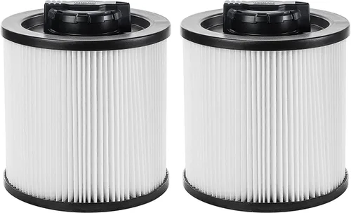 DXVC6910 Filtro de reemplazo para aspiradoras DEWALT de 6 a 16 galones DXV06P DXV09P DXV10P DXV10PL DXV10SA DXV12P DXV14P DXV16P húmedas/secas,