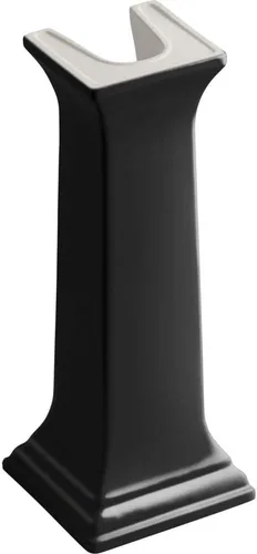 Miniatura 8 de KOHLER K-2267-0 Memoirs - Pedestal para lavabo de baño, pedestal de fregadero de arcilla refractaria, pedestal para lavabo de baño, solo menos Blanco