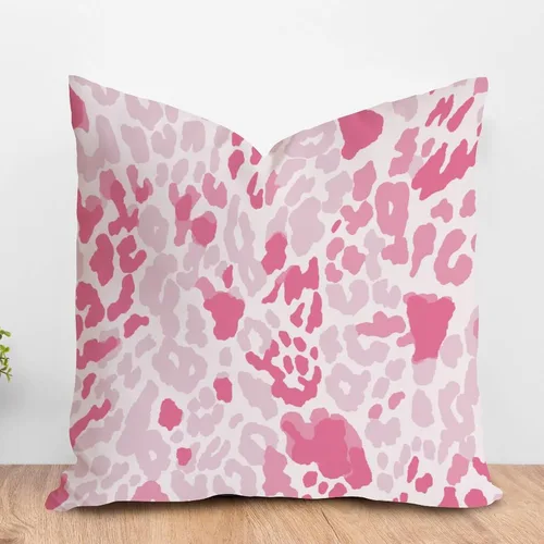 Miniatura 118 de ArogGeld Funda de almohada para sofá, guepardo y leopardo, estampado de leopardo, funda de cojín decorativa de granja para sala de estar