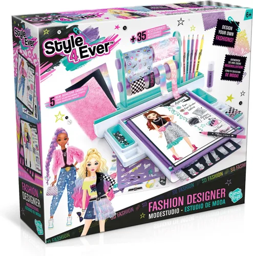 Canal Toys Estilo 4 Ever - Estudio de diseñador de moda - Dibujo de moda - a partir de 6 años - OFG 276, blanco