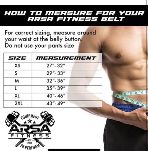 Miniatura 5 de Arsa Fitness Cinturón de palanca ajustable para levantamiento de pesas para hombres y mujeres, piel de vaca real para levantamiento de pesas