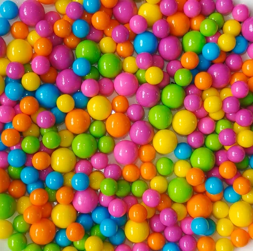 Miniatura 20 de Sentovac Green Pearls - Mezcla de chispas Gránulos comestibles para pasteles, 1 botella de 4.23 onzas / 4.23 oz para bodas, fiestas, hornear