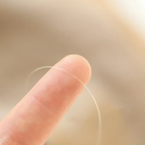Miniatura 3 de Collar de línea de pesca invisible transparente con madreperla natural y luna creciente, regalo de Navidad para mujer, Shell, concha