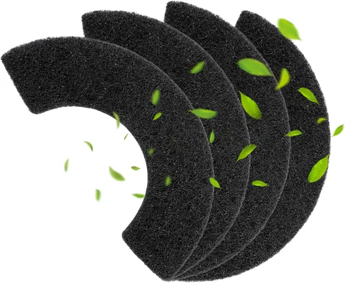 Miniatura 9 de Paquete de 12 Filtros de Carbón Compatibles con el Modelo 4, Filtros de Caja de Arena para Gatos de Repuesto para Absorber Olores, Controlar