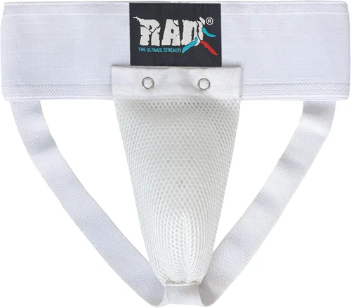 Miniatura 5 de RAD Protector de ingle para hombre – Copa protectora de MMA, boxeo, Muay Thai, artes marciales y kickboxing Soporte atlético ajustable con copa