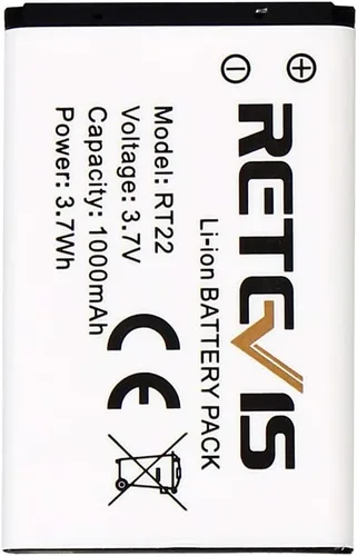 Miniatura 9 de Retevis RT22 RT22S RT15 RT19 Batería de radio bidireccional 3.7 V 1000 mAh Batería original de iones de litio compatible con Walkie Talkies RT22