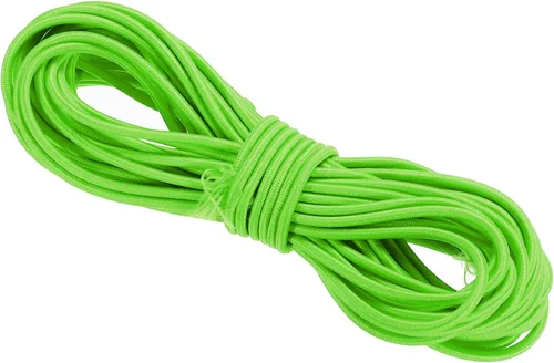Miniatura 6 de PATIKIL Cuerda elástica elástica de 109 yardas (328.1 ft), cuerda elástica pesada de 0.059 in, albaricoque para manualidades, correas de gancho
