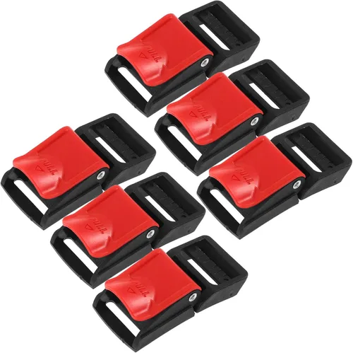 6pcs Motorcycle Helmet Quick Release Buckle Replacement Plastic Side Release Clips Featuring Reliable Locking Mechanism Easy Attachment and