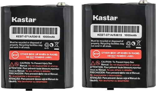 Miniatura 5 de Kastar Paquete de 1 batería de 3.6 V 53615 compatible con Motorola Walkie Talkies Radio bidireccional TalkAbout T6500R, TalkAbout T8500, TalkAbout
