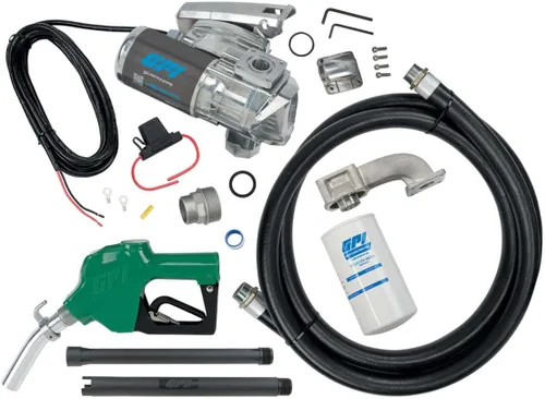 Miniatura 6 de GPI - Bomba de transferencia de combustible G20, boquilla de cierre automático con kit de filtro, 20 GPM, 12 voltios (162020-03)