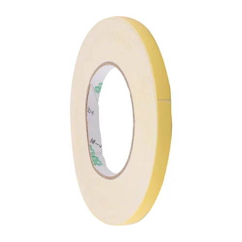 Miniatura 11 de Cinta de espuma de una sola cara autoadhesiva, [para accesorios domésticos, uso diario] - 0.197 in x 0.039 in / 32.8 ft / negro, amarillo / 2