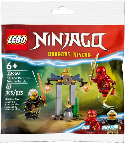 Miniatura 2 de LEGO® Ninjago Kais y Raptons Duelo en el Templo