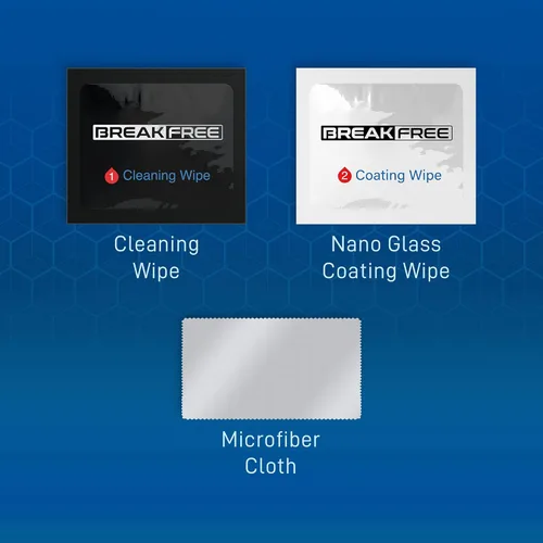 Miniatura 2 de BREAK FREE Protector de pantalla de vidrio líquido con cobertura de $250 Nano protección resistente a arañazos y roturas para todos los teléfonos