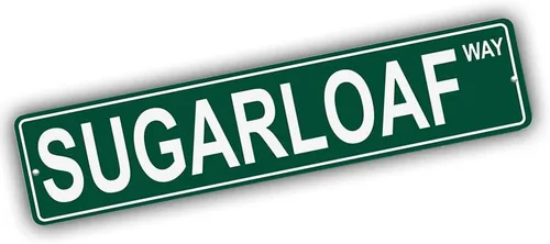 Miniatura 39 de Ohio Mountains Pick Your Mountain Compatible/repuesto para Acme Hill United States Mountain aluminio metal metal metal estilo letrero de calle