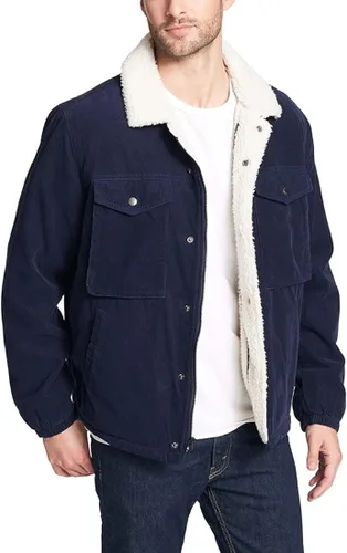 Miniatura 4 de Levis - Chaqueta de pana de sherpa estilo camionero para hombre