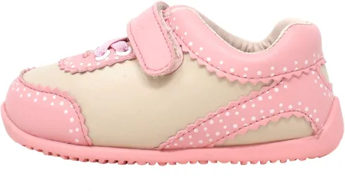 Miniatura 3 de Momo Baby Girls First Walker - Zapatillas de deporte de piel para bebé