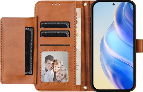 Miniatura 6 de Funda compatible con Motorola Moto G Stylus 4G 2021, compatible con Motorola Moto G Stylus 4G 2021 XT2115DL XT2115-1 Funda de piel sintética