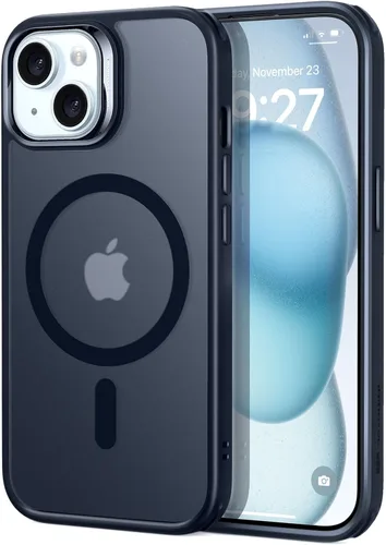 Miniatura 53 de ESR Funda para iPhone 15, compatible con MagSafe, protección de grado militar, resistente al amarillamiento, parte trasera resistente a