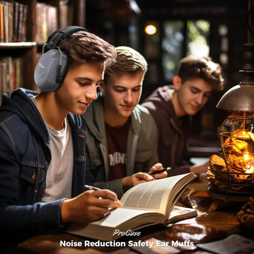 Miniatura 129 de ProCase NRR 28dB Noise Reduction Ear Muffs, Foldable Adjustable Noise Cancelling Headphones