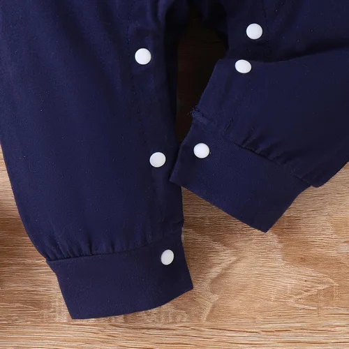 Miniatura 7 de TOKIAGO Conjunto de ropa de bebé para recién nacido, para otoño e invierno, a rayas, mameluco de dibujos animados, conjunto de pantalones