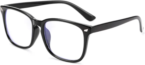 FEISEDY Gafas de bloqueo de luz azul de lectura vintage para mujeres y hombres, lentes de bisagra de resorte B2519