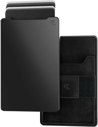 Miniatura 9 de Groove Life Cartera Magnética con Deslizamiento del Pulgar Groove - Portador de Tarjetas de Crédito de Aluminio Minimalista de Perfil Bajo