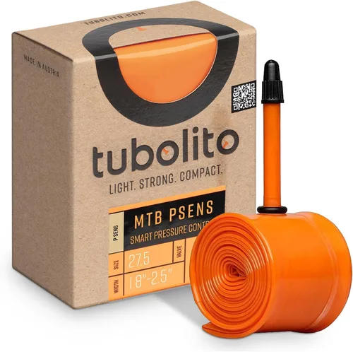Tubolito Tubo-MTB 27.5 y 27.5 pulgadas/29 pulgadas x 1.8-2.5 pulgadas, tubo de válvula Presta de 1.654 in | Ligero, fuerte y compacto | Protección