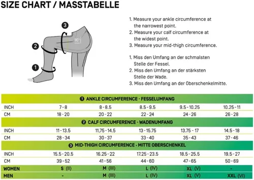 Miniatura 7 de CEP Mallas de compresión Recovery Pro para hombre - Leggings de compresión de 20-30 mmHg