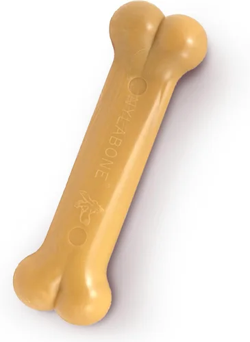 Miniatura 16 de Nylabone Original Bone Power - Paquete de valor de juguetes masticables para perros, juguetes duraderos para perros masticadores agresivos, sabor