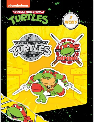 Miniatura 11 de TMNT Teenage Mutant Ninja Turtles Mikey - Juego de 3 calcomanías de tortuga ninja Michelangelo para coche, botella de agua, bicicleta, casco, Miguel
