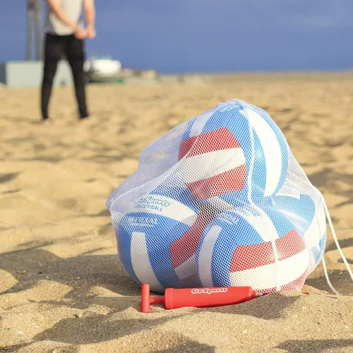 Miniatura 4 de GoSports Pelotas de voleibol recreativas de tacto suave - Individual o paquete de 6 - Tamaño reglamentario para juego en interiores o exteriores - 6