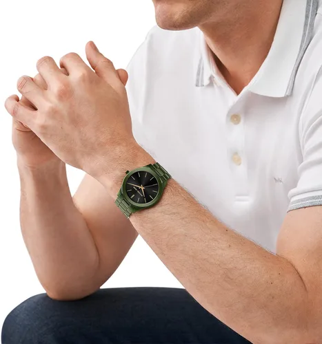 Miniatura 5 de Michael Kors - Reloj de cuarzo Slim Runway de acero inoxidable para hombre