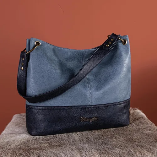 Miniatura 120 de Wrangler Hobo - Bolsas para mujer de cuero vegano con asa superior, bolsos de hombro y bolsos