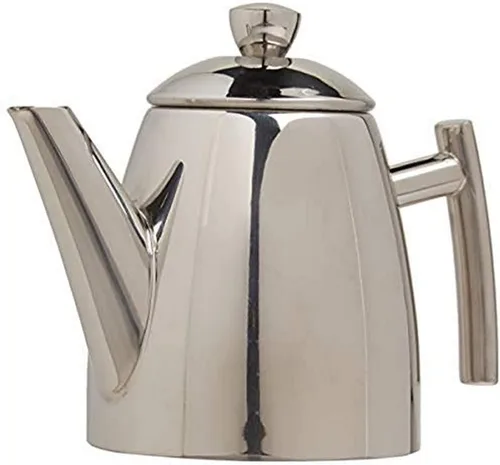 Miniatura 7 de Frieling Tetera de acero inoxidable 18/8 con infusor, calentador de té con infusor de tetera para té suelto, 14 onzas